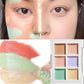 Moisturizing Multicolor Concealer Palette - Full Coverage Cream Base