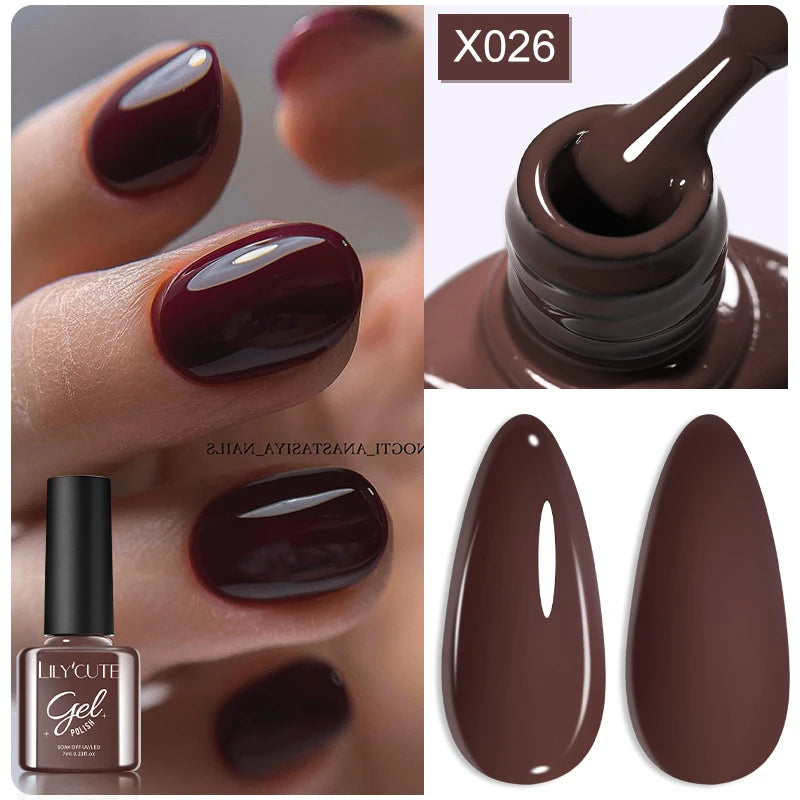 LILYCUTE Metallic Painting Liner Gel Nail Polish - 5ml