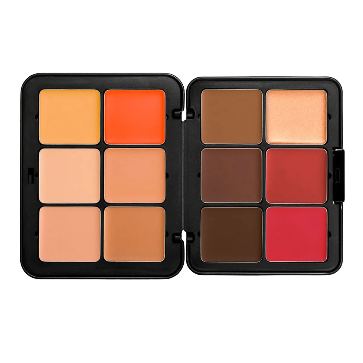 12 Color Blush Concealer Set - Waterproof Face Contour Cream Palette