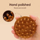 Sandalwood Massage Comb - Finger Ring Scalp Massager & Gua Sha Tool