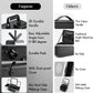 LED Lighted Makeup Train Case - 11.2 Inch Professional Cosmetic Organizer