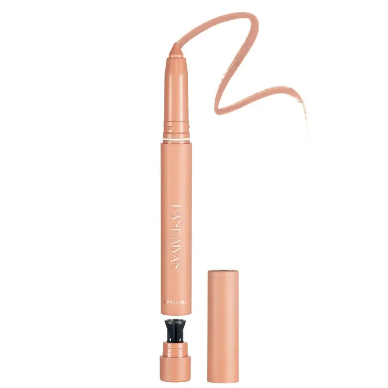 Pink Velvet Matte Lipstick Pen - Waterproof Long-Lasting Lip Liner Pencil (12 Shades)