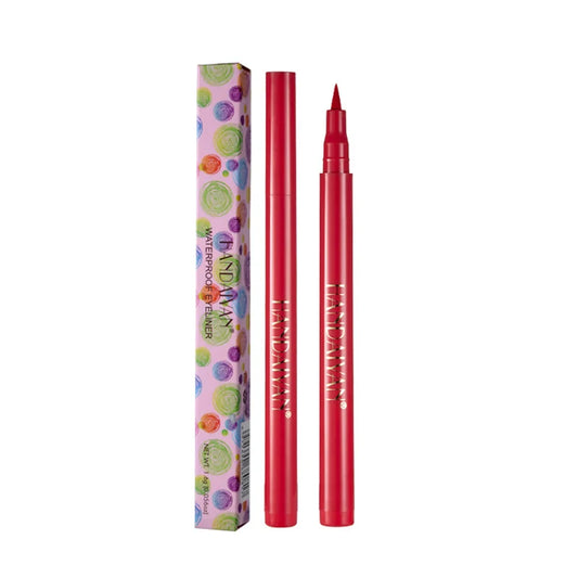 Waterproof Rainbow Matte Liquid Eyeliner - Colorful White Pink Pen