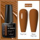 MEET ACROSS Wine Red Gel Nail Polish - 7ml Long-Lasting French Manicure