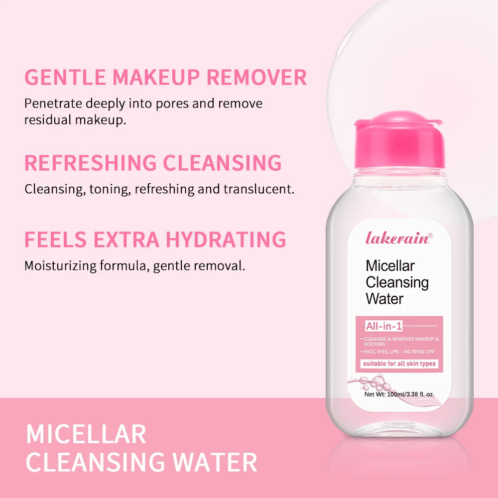 Garnier Micellar Water Hydrating Facial Cleanser & Makeup Remover - 100ml