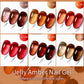LILYCUTE 7ML Jelly Amber Gel Nail Polish Nail Art Dark Bloom Leopard