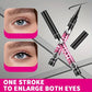 Waterproof Black Eyeliner Pencil Set - Long-Lasting Smudge-Proof Eye Makeup