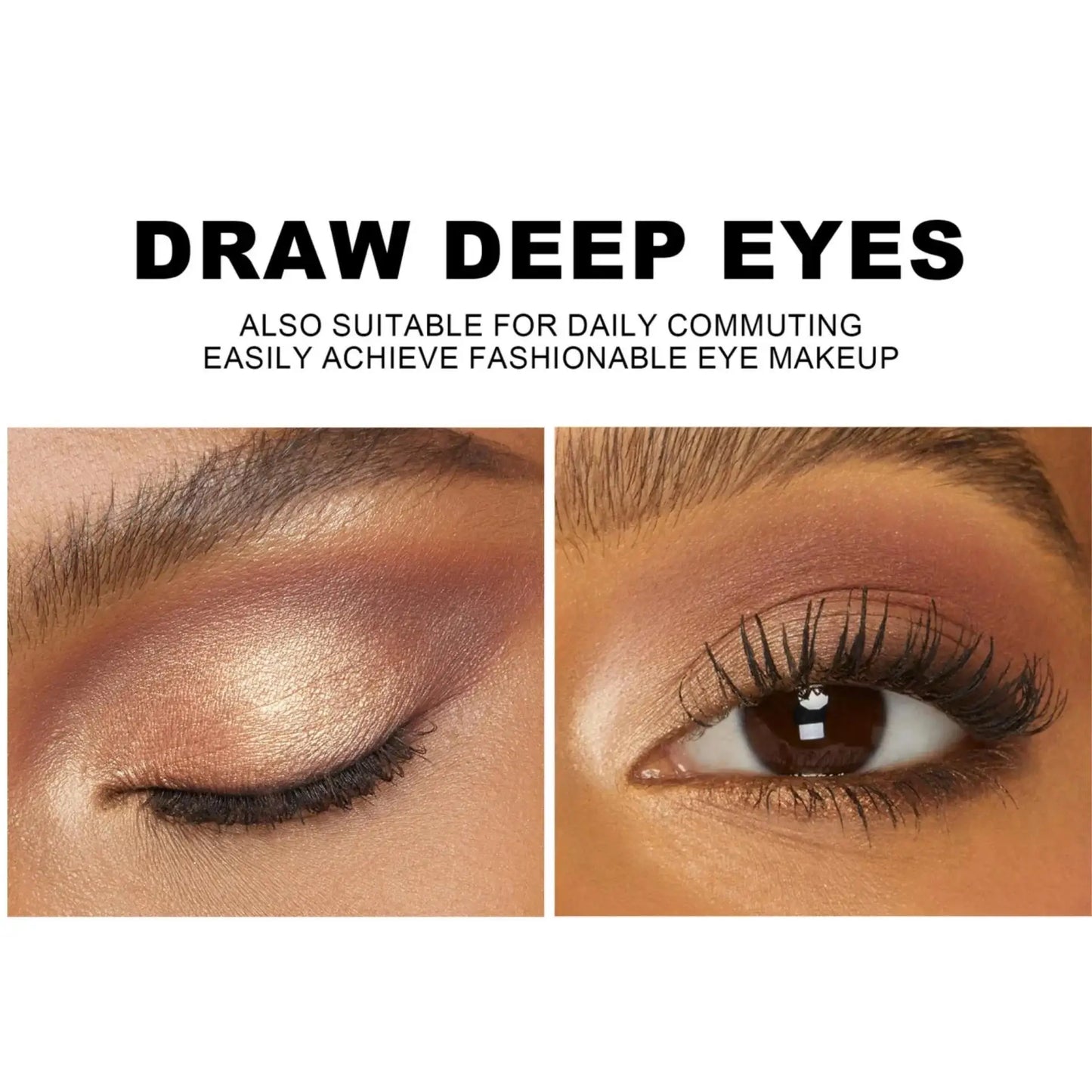 Handaiyan Desert Rose Eyeshadow Palette - 9 Highly Pigmented Shades with Matte & Shimmer Finish