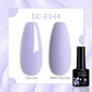 LILYCUTE 7ML Jelly Amber Gel Nail Polish Nail Art Dark Bloom Leopard