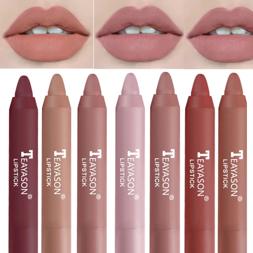 Velvet Matte Lipstick - Waterproof Long-Lasting Lip Liner Pencil