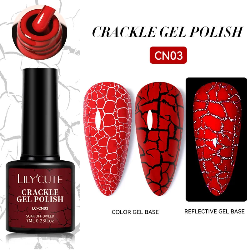 LILYCUTE Metallic Painting Liner Gel Nail Polish - 5ml