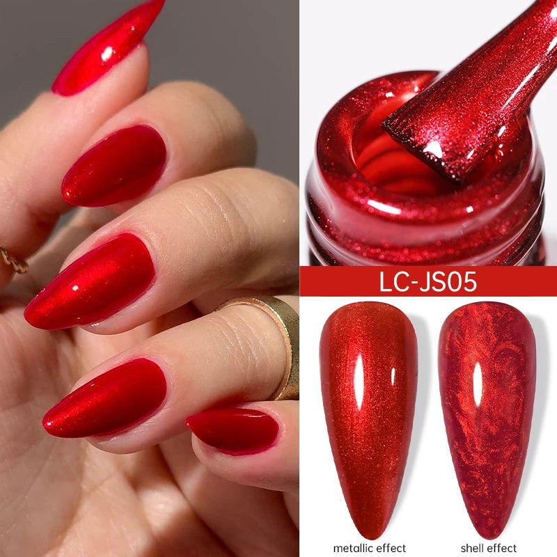 LILYCUTE Metallic Painting Liner Gel Nail Polish - 5ml