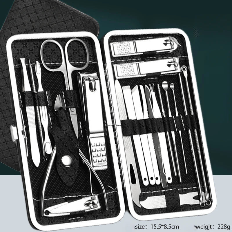 Home Nail Clipper Set Of 19 Pieces Large Size Dead Skin Pliers