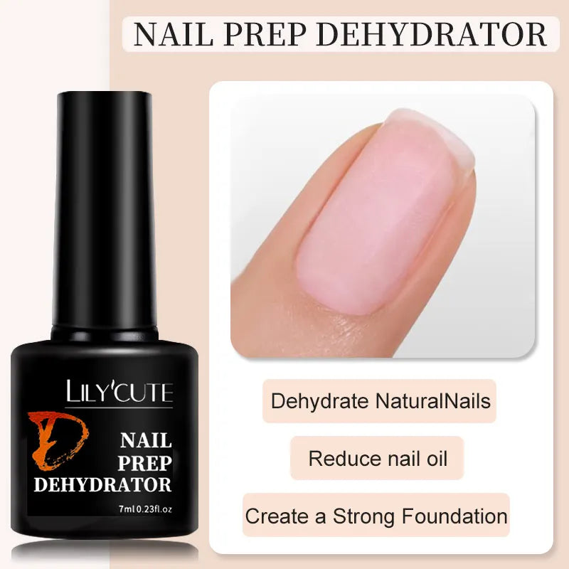 LILYCUTE 7ML Jelly Amber Gel Nail Polish Nail Art Dark Bloom Leopard
