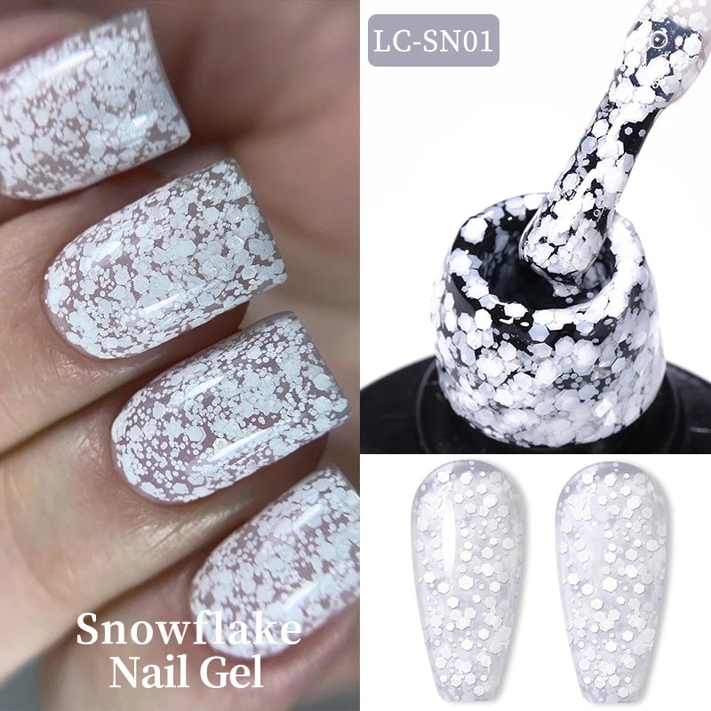 LILYCUTE Thermal Gel Nail Polish 7ml - Temperature Color Changing UV LED