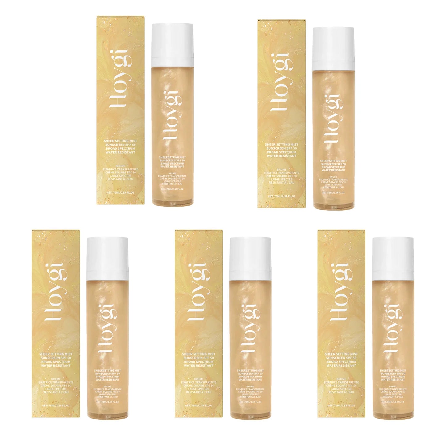 SPF 50+ Makeup Setting Spray - Oil Control & Sun Protection Face Mist