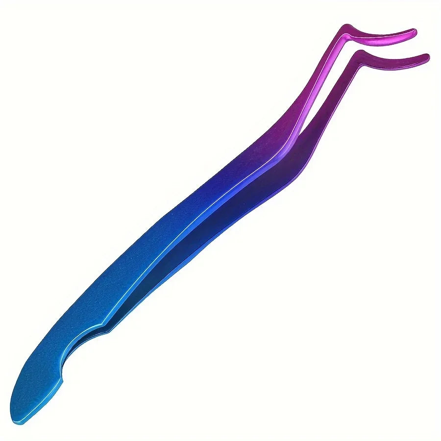 Professional Eyelash Extension Tweezers - Seahorse Design High Density Grafting Tool