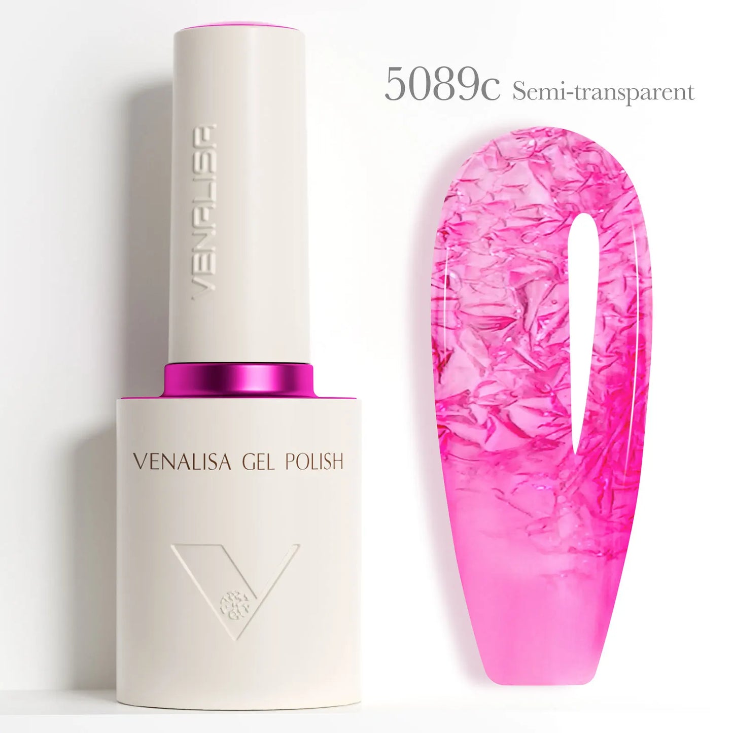 VENALISA V6 Gel Nail Polish - HEMA & TPO Free, Long-Lasting UV/LED Gel, 10ml