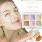 Moisturizing Multicolor Concealer Palette - Full Coverage Cream Base