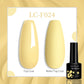 LILYCUTE 7ML Jelly Amber Gel Nail Polish Nail Art Dark Bloom Leopard
