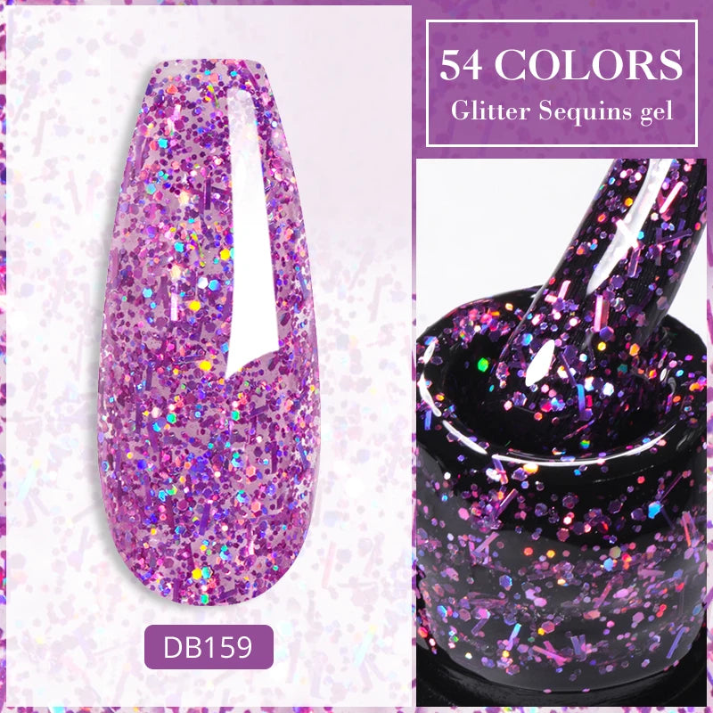 Mtssii Dried Flower Gel Nail Polish - Natural Flower Fairy Series UV/LED