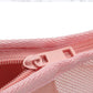 HOMEFISH Standing Cosmetic Bag - Clear Panel Makeup Organizer with Brush Holder