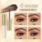 Professional 4-Color Waterproof Eyebrow Mascara with Precision Brush