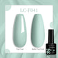 LILYCUTE 7ML Jelly Amber Gel Nail Polish Nail Art Dark Bloom Leopard
