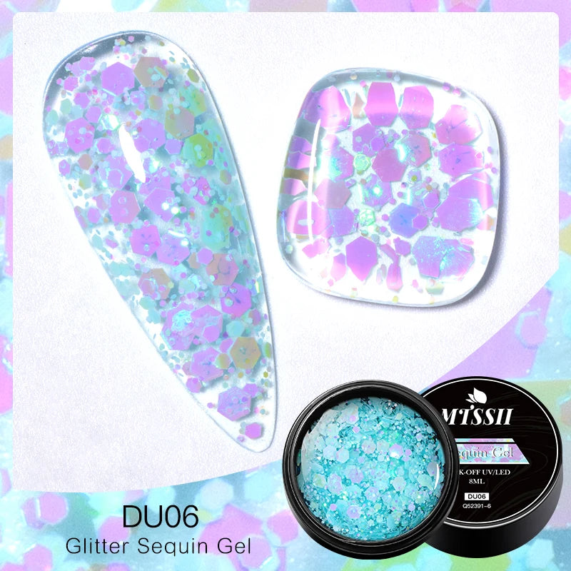 Mtssii Dried Flower Gel Nail Polish - Natural Flower Fairy Series UV/LED