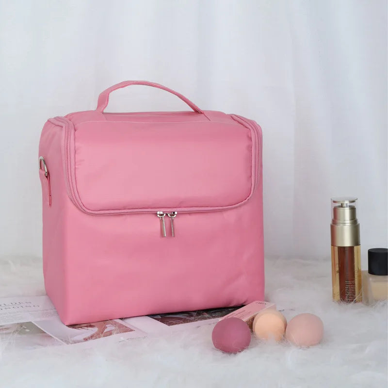 Multi-Layer Waterproof Nail Art & Makeup Tool Box - Professional Beauty Storage