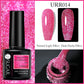 UR SUGAR Reflective Glitter Gel Polish - 7.5ml Pink Sequins Nail Art