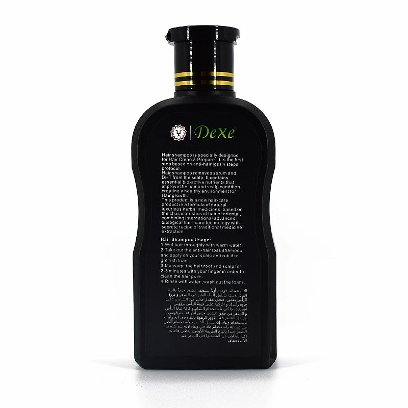 Dexe Professional Hair Growth Shampoo - Anti Hair Loss Treatment with Chinese