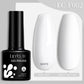 LILYCUTE 7ML Jelly Amber Gel Nail Polish Nail Art Dark Bloom Leopard