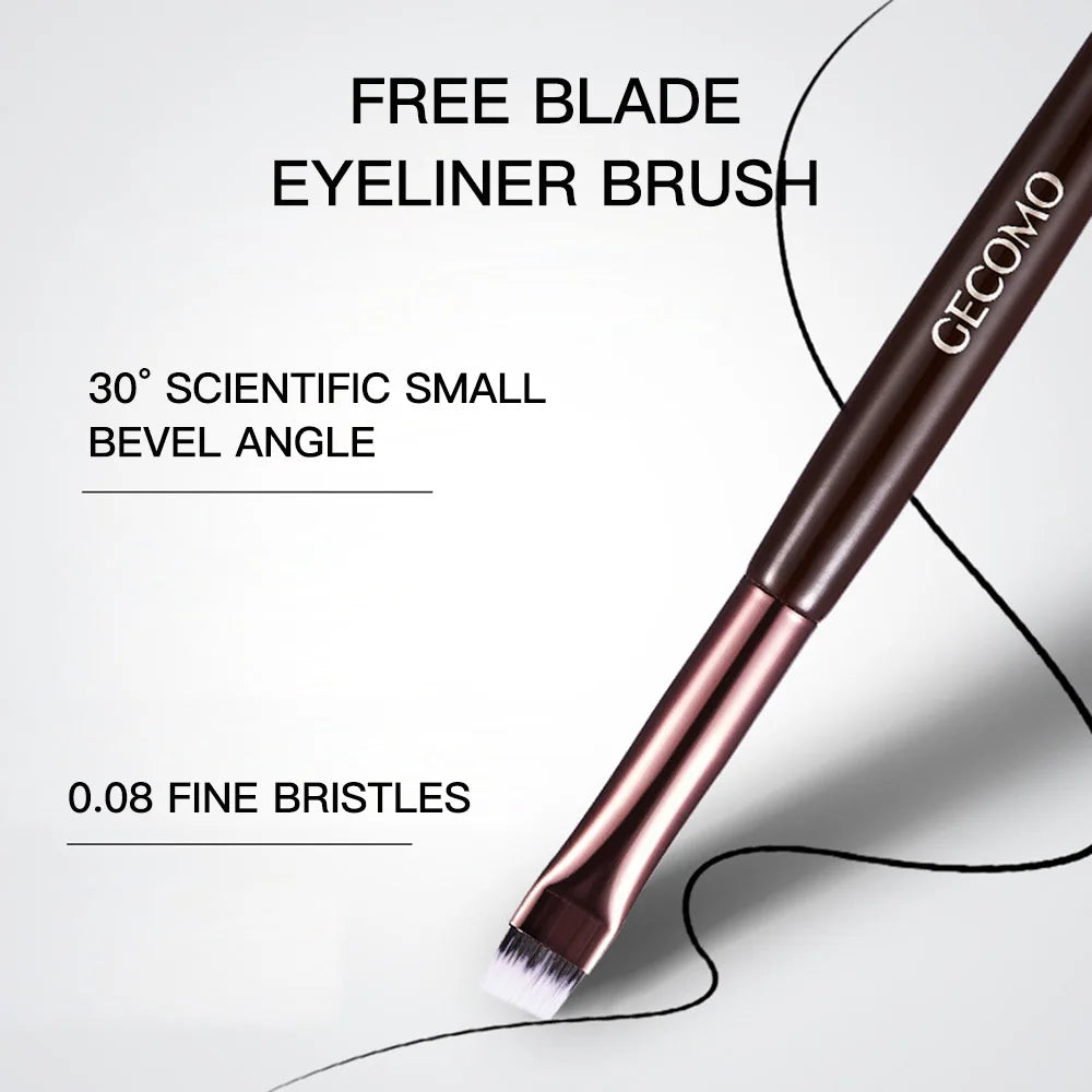 GECOMO Long Wear Matte Eyeliner Gel Cream - Quick Drying Waterproof Formula for All-Day Precision