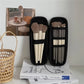 Waterproof Double Zipper Makeup Brush Case - Professional Portable Storage