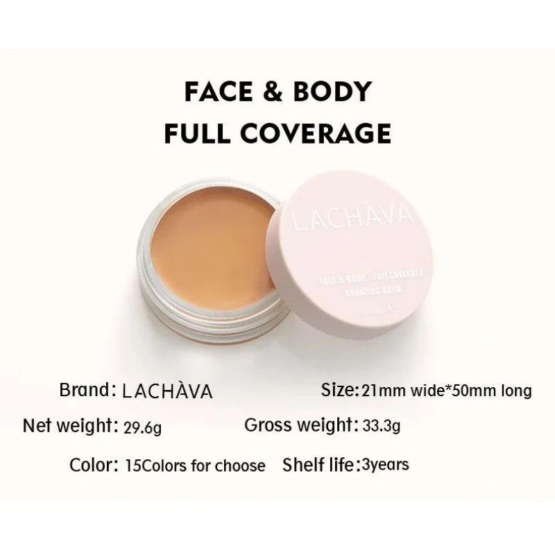 15 Color Concealer Palette - Full Coverage Waterproof with Brush