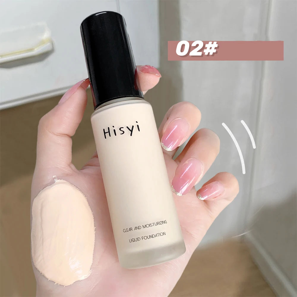 Liquid Foundation - Natural Coverage Transparent Conceals Blemishes