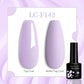 LILYCUTE 7ML Jelly Amber Gel Nail Polish Nail Art Dark Bloom Leopard