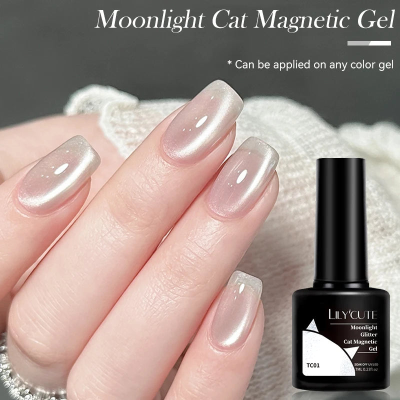 LILYCUTE 9D Cat Eye Magnetic Gel Nail Polish - 7ml