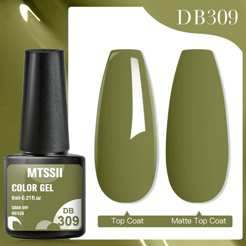 Mtssii Dried Flower Gel Nail Polish - Natural Flower Fairy Series UV/LED