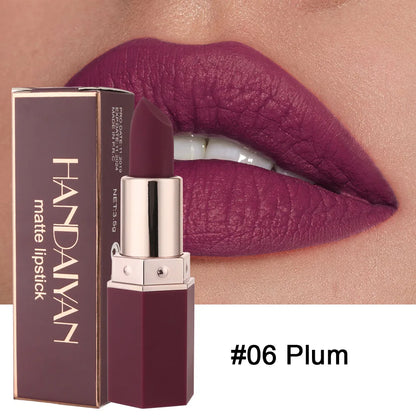 Handaiyan Matte Velvet Lipstick - Long-Lasting Waterproof Formula