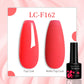 LILYCUTE 7ML Jelly Amber Gel Nail Polish Nail Art Dark Bloom Leopard