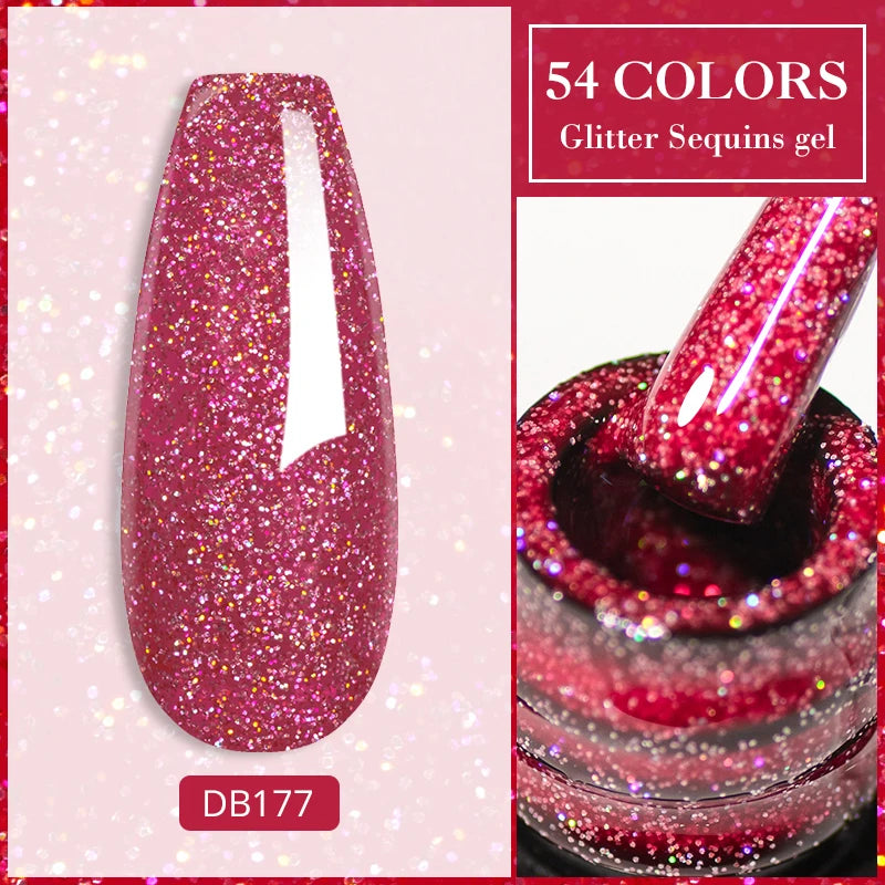 Mtssii Dried Flower Gel Nail Polish - Natural Flower Fairy Series UV/LED