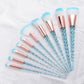 Professional Unicorn Makeup Brush Set - 10 Piece Collection