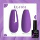 LILYCUTE 7ML Jelly Amber Gel Nail Polish Nail Art Dark Bloom Leopard