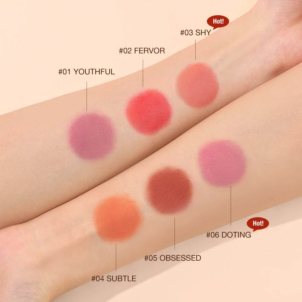 O.TWO.O 3-in-1 Blush Stick - Multi-Use Cream Blush for Lips, Cheeks & Eyes