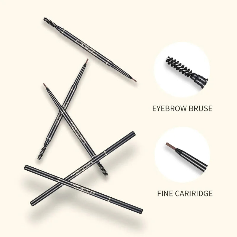 1.5mm Fine Eyebrow Pencil - Double Head Automatic Rotation Waterproof