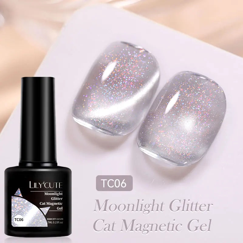 LILYCUTE 9D Cat Eye Magnetic Gel Nail Polish - 7ml