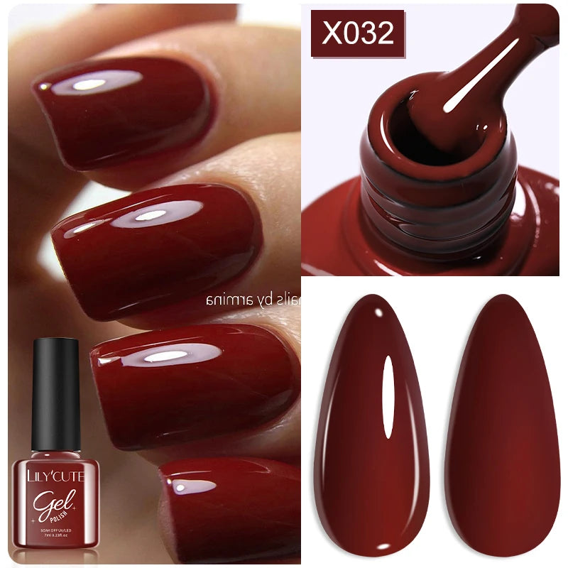 LILYCUTE Metallic Painting Liner Gel Nail Polish - 5ml