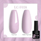 LILYCUTE 7ML Jelly Amber Gel Nail Polish Nail Art Dark Bloom Leopard